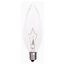 25 Watt BA9 1/2 Incandescent Bulb - Clear - 2500 Average rated hours - 212 Lumens - Candelabra base - 120 Volt (30 Pack)