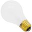 50 Watt A19 Incandescent Bulb - Frost - 1500 Average rated hours - 540 Lumens - Medium base - 34 Volt (6 Pack)