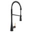 Sinema One-handle High Arc Kitchen Faucet (Matte Black), S5235EWBL