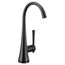 Moen Matte Black 1 Handle Single Mount Beverage Faucet, S5560BL