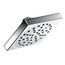 Chrome One-function 6" Diameter Spray Head Rainshower, 2.5 Gpm, S6340