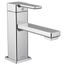 90 Degree 1 Handle Bathroom Faucet (Chrome), S6710
