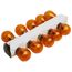 26.88 Watt Miniature Bulb - S8 - 1200 Average rated hours - Bayonet Single Contact Base - Amber - 12.8 Volt (10 Pack)