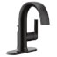 Doux Single Handle High Arc Bathroom Faucet (Matte Black), S6910BL