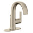 Doux Single Handle High Arc Bathroom Faucet (Brushed Nickel), S6910BN
