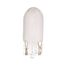5 Watt Miniature Bulb - T3 1/4 - Frost - 10000 Average rated hours - 33 Lumens - Mini Wedge base - 24 Volt (10 Pack)