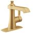 Flara 1 Handle Bathroom Faucet (Brushed Gold), S6981BG
