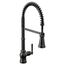 Paterson Kitchen Spring Faucet, Matte Black, S72103BL