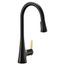 Sinema 1 Handle Pulldown Kitchen Faucet (Matte Black), S7235BL