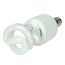 5 Watt - Mini Spiral Compact Fluorescent Bulb 2700K - 82 CRI - Candelabra base - 120 Volt (8 Pack)