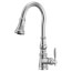 Weymouth Single Handle High Arc Pulldown Kitchen Faucet (Chrome), S73004