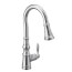 Weymouth Single Handle High Arc Pulldown Kitchen Faucet (Chrome), S73004