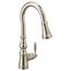 Weymouth Motion Control Smart 1 Handle High Arc Pulldown Kitchen Faucet (Polished Nickel), S73004EV2NL