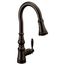 Weymouth Motion Control Smart 1 Handle High Arc Pulldown Kitchen Faucet (Oil Rubbed Bronze), S73004EV2ORB