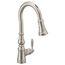 Weymouth Spot Resist Stainless 1 Handle Pulldown Kitchen Faucet, S73004EV2SRS