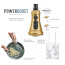Weymouth Spring Pull-Down Kitchen Faucet (Brushed Gold), S73104BG