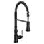 Weymouth Matte Black 1 Handle Kitchen Faucet, Motionsense Wave, S73104EWBL