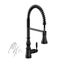 Weymouth Matte Black 1 Handle Kitchen Faucet, Motionsense Wave, S73104EWBL