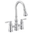 Weymouth Two Handle High Arc Pulldown Kitchen Faucet (Chrome), S73204