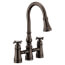 Weymouth Two Handle High Arc Pulldown Kitchen Faucet (Oil Rubbed Bronze), S73204ORB