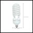 55 Watt - Hi-Pro Spiral Compact Fluorescent Bulb 5000K - 82 CRI - Medium base - 120 Volt (2 Pack)