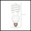 12 Watt/20 Watt/26 Watt - Spiral Compact Fluorescent Bulb 2700K - 82 CRI - Medium base - 120 Volt (3 Pack)