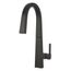 Nio Smart Kitchen 1 Handle High Arc Pulldown Kitchen Faucet, Matte Black, S75005EVBL