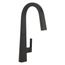 Nio Smart Kitchen 1 Handle High Arc Pulldown Kitchen Faucet, Matte Black, S75005EVBL
