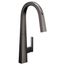 Nio Black Stainless 1 Handle Pulldown Kitchen Faucet, Voice Control And Motionsense, S75005EVBLS