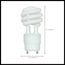 15 Watt - Mini Spiral Compact Fluorescent Bulb 2700K - 82 CRI - GU24 base - 120 Volt (5 Pack)