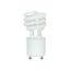 13 Watt - Mini Spiral Compact Fluorescent Bulb 4100K - 82 CRI - GU24 base - 120 Volt (5 Pack)