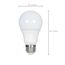 12.5 Watt - A19 LED Bulb - 5000K - Medium base - 120 Volt (8 Pack)
