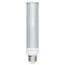 8W LED PL, E26 Base, 27K/30K/35K/40K/50K CCT Selectable, Type B Ballast Bypass, 120-277V (10 Pack)