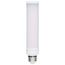 8W LED PL, E26 Base, 27K/30K/35K/40K/50K CCT Selectable, Type B Ballast Bypass, 120-277V (10 Pack)