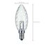 1 Watt LED Bulb - BA9 1/2 - Clear - 2700K - Candelabra base - 120 Volt (4 Pack)