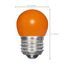 1.2 Watt LED Bulb - S11 - Ceramic Orange - Medium base - 120 Volt (5 Pack)