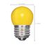 1.2 Watt LED Bulb - S11 - Ceramic Yellow - Medium base - 120 Volt (5 Pack)