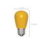 1.4 Watt LED Bulb - S14 - Ceramic Yellow - Medium base - 120 Volt (4 Pack)