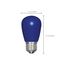 1.4 Watt LED Bulb - S14 - Ceramic Blue - Medium base - 120 Volt (4 Pack)