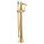 Flara 1 Handle Tub Filler Includes Hand Shower (Brushed Gold), S931BG