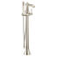 Flara Single Handle Floor Mounted Tub Filler w/ Hand Shower (Polished Nickel), S931NL