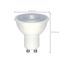 4.5 Watt - LED MR16 Bulb - 3000K - 40 deg. Beam Angle - GU10 base - 120 Volt (4 Pack)