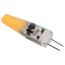 1.6W - T3 JC LED Bulb - 3000K - G4 base - 12 Volt AC/DC
