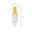 1.6W - T3 JC LED Bulb - 3000K - G4 base - 12 Volt AC/DC