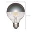 4.5 Watt G25 LED Bulb - Silver crown - Medium base - 2700K - 430 Lumens - 120 Volt (5 Pack)