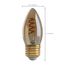 2.3 Watt B10 LED Bulb - Amber - Medium base - 2000K - 120 Lumens - 120 Volt (3 Pack)