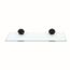 17" Neo Glass Shelf (Matte Black)
