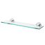17" Neo Glass Shelf (Polished Chrome)