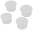 TruBlu Hose Cap, KF-16 x .750", Plastic (Pack of 4)