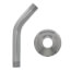 6" Chrome Plated Shower Arm & Stainless Steel Flange